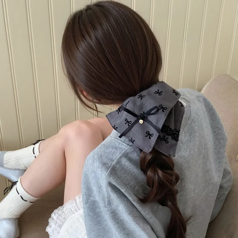 Pink Empress Fabric Hair Tie Women's-2