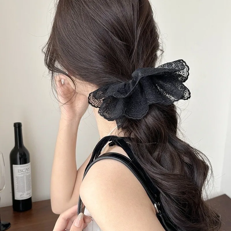 Pink Empress Fabric Hair Tie Women's-2