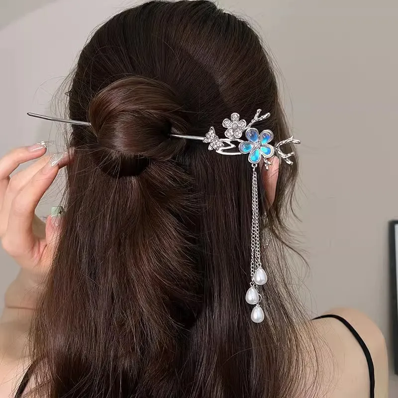 Pink Empress Alloy Hairpins Women's-1