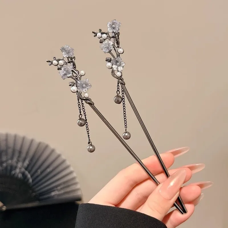 Pink Empress Alloy Hairpins Women's-1