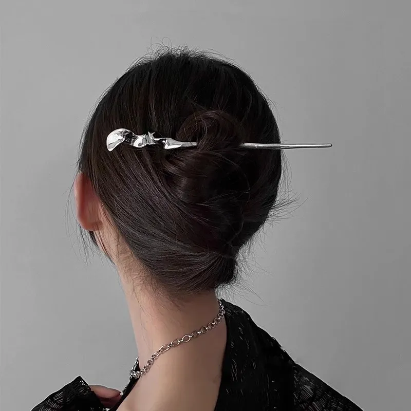 Pink Empress Alloy Hairpins Women's-4