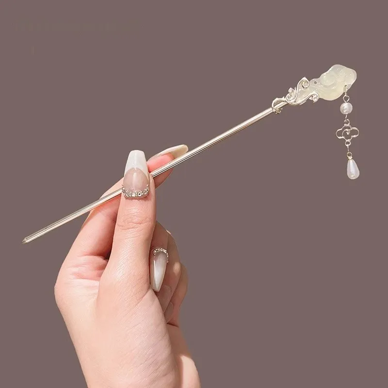 Pink Empress Alloy Hairpins Women's-3