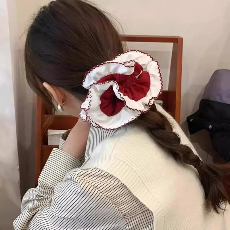 Pink Empress Fabric Hair Tie Women's-2