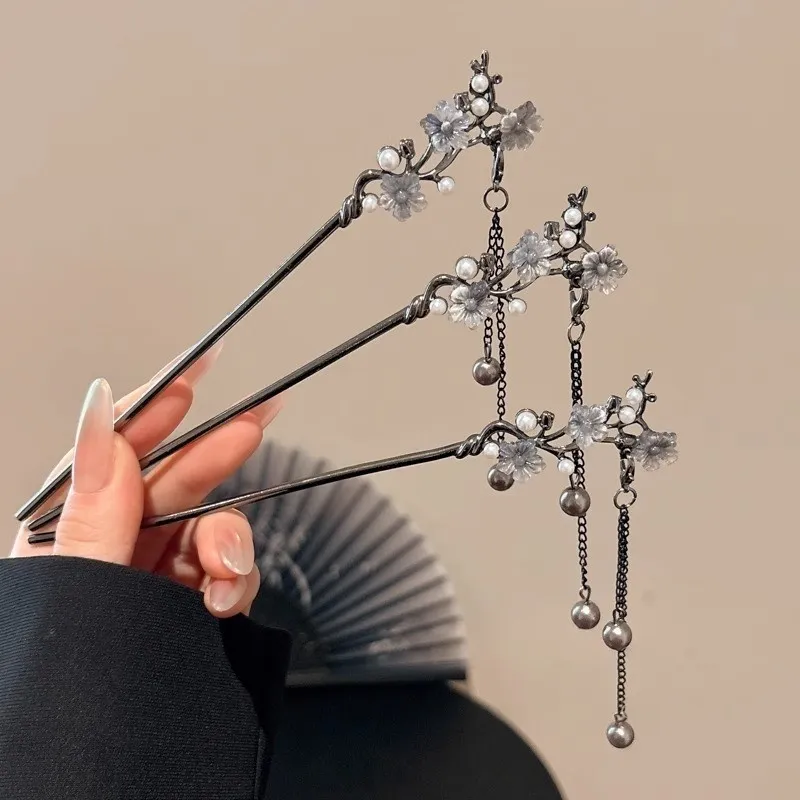 Pink Empress Alloy Hairpins Women's-5