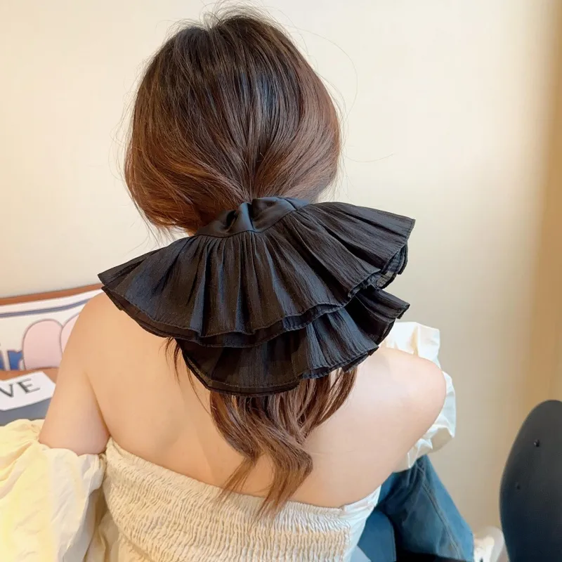 Pink Empress Fabric Hair Tie Women's-3