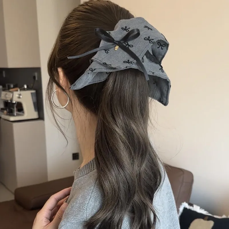 Pink Empress Fabric Hair Tie Women's-4