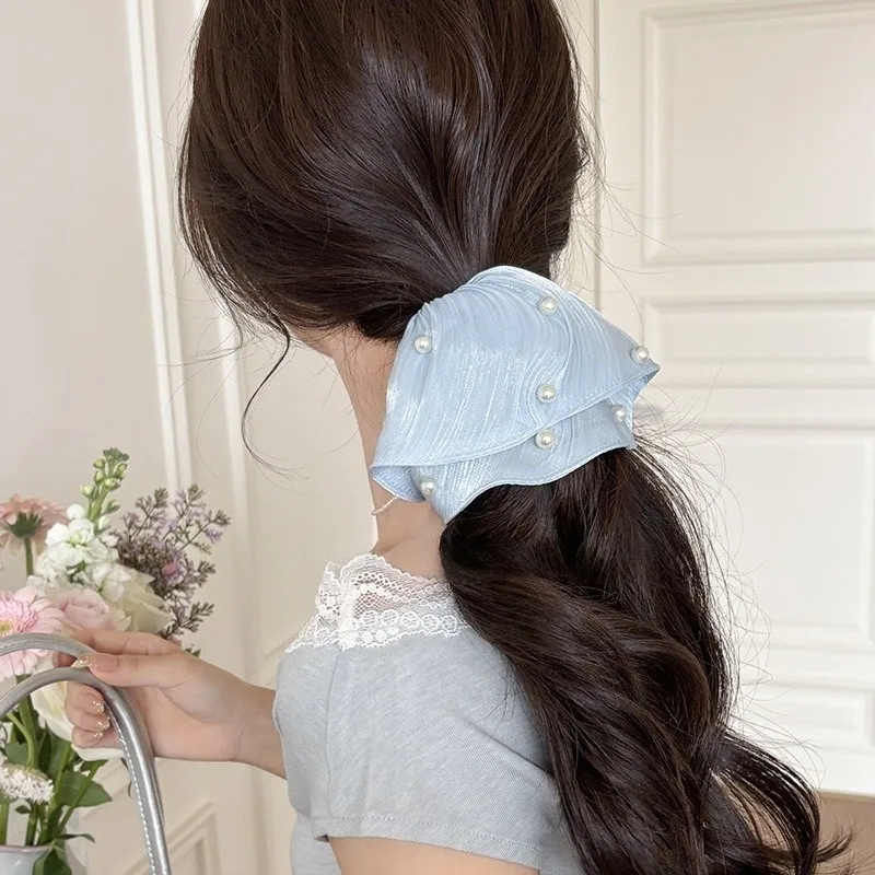 Pink Empress Fabric Hair Tie Women's-2