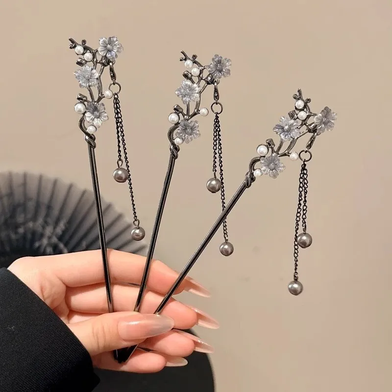 Pink Empress Alloy Hairpins Women's-4