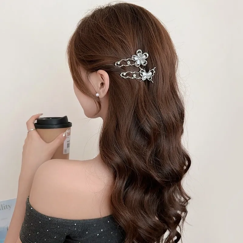 Pink Empress Alloy Hair Clips Women's-2