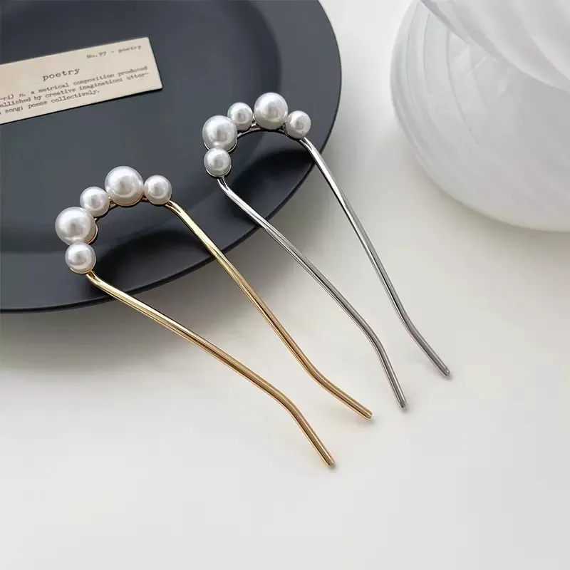 Pink Empress Alloy Hairpins Women's-5