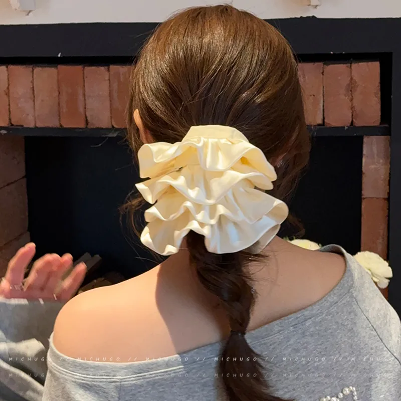 Pink Empress Fabric Hair Tie Women's-6