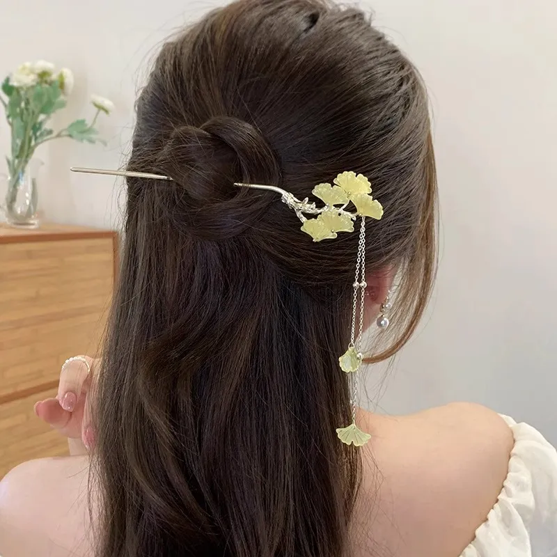 Pink Empress Alloy Hairpins Women's-4