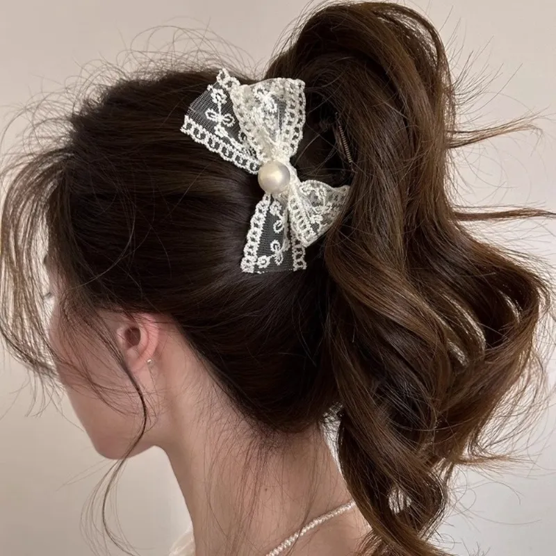 Pink Empress Acrylic Hair Clips Women's-1