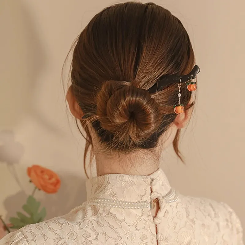 Pink Empress Acrylic Hairpins Women's-3
