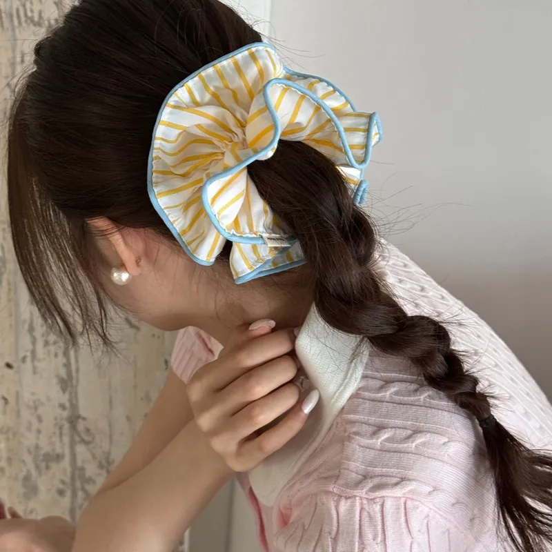 Pink Empress Fabric Hair Tie Women's-1