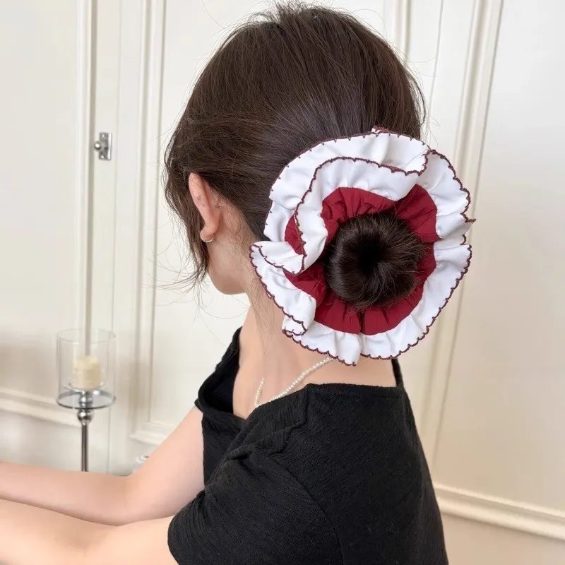 Pink Empress Fabric Hair Tie Women's-1