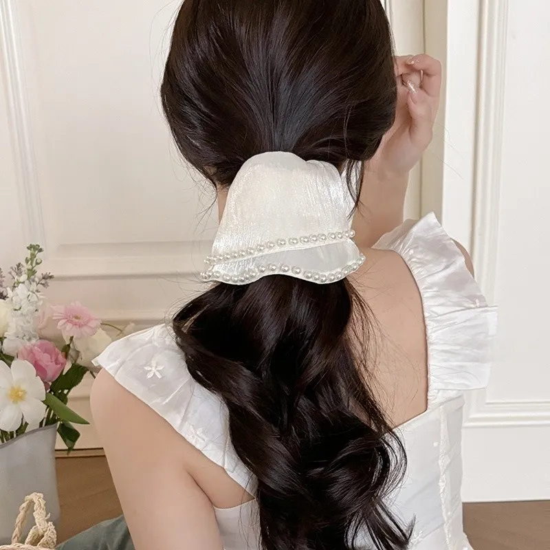 Pink Empress Fabric Hair Tie Women's-1