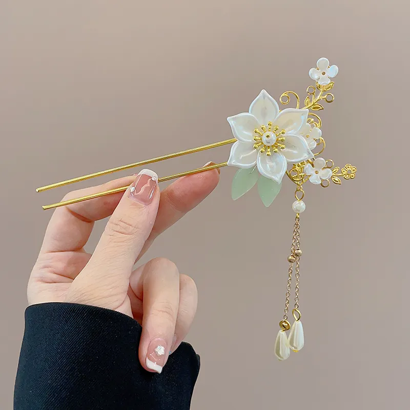 Pink Empress Alloy Hairpins Women's-5