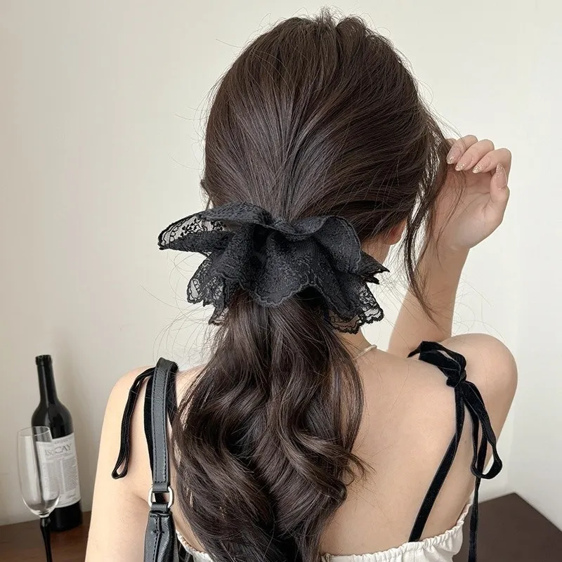 Pink Empress Fabric Hair Tie Women's-1