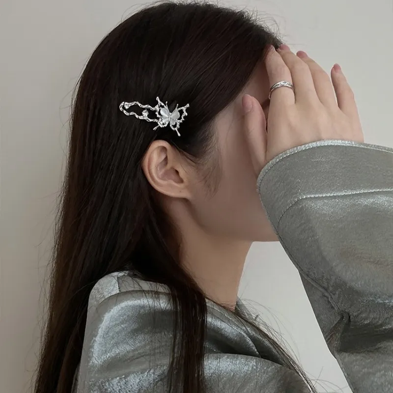 Pink Empress Alloy Hair Clips Women's-1