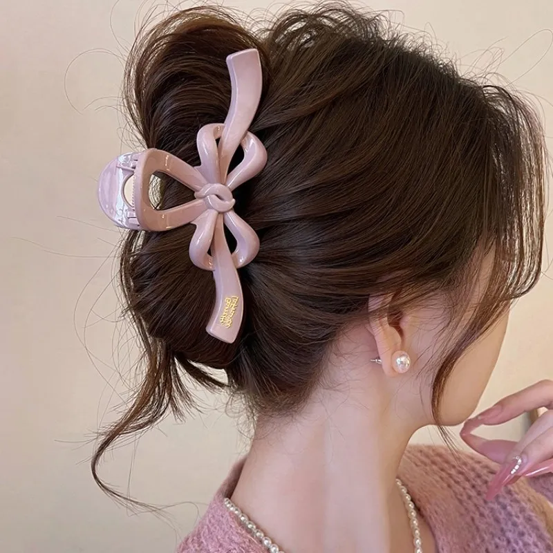Pink Empress Acrylic Hair Clips Women's-5