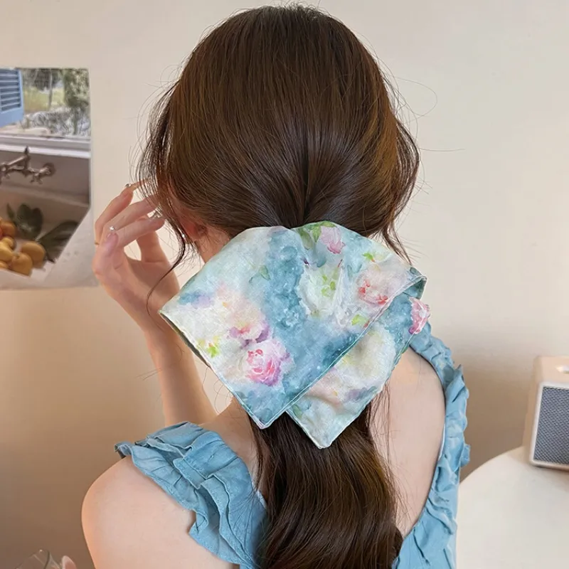 Pink Empress Fabric Hair Tie Women's-3