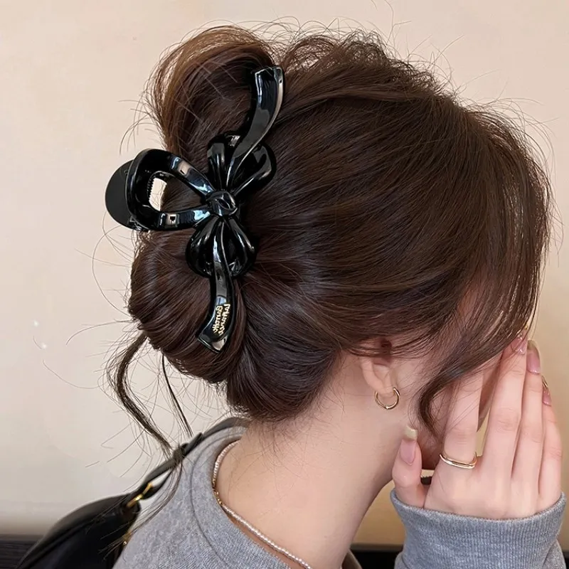 Pink Empress Acrylic Hair Clips Women's-1