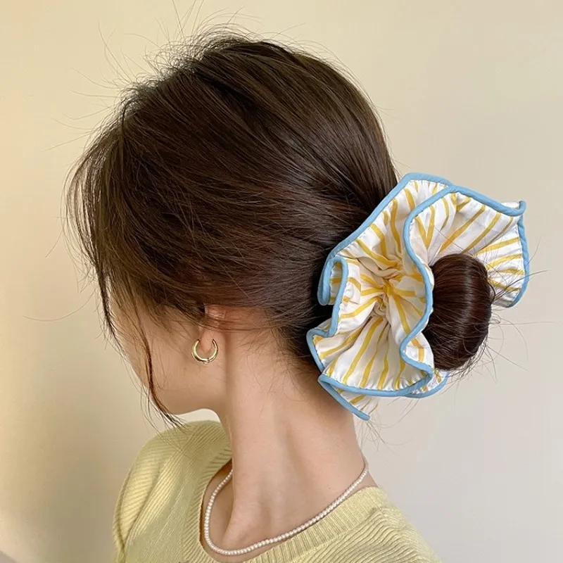 Pink Empress Fabric Hair Tie Women's-3
