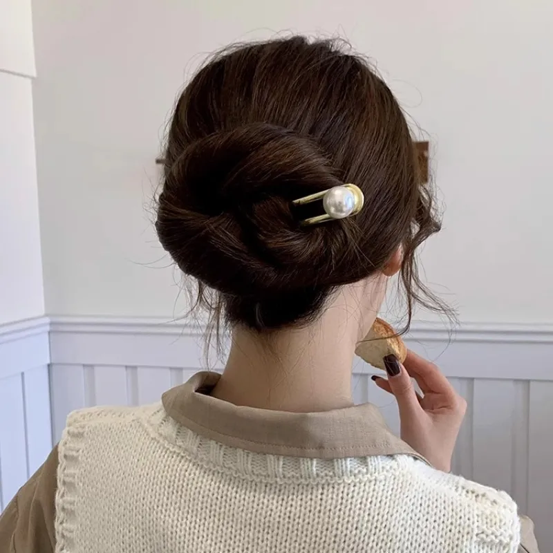 Pink Empress Alloy Hairpins Women's-4