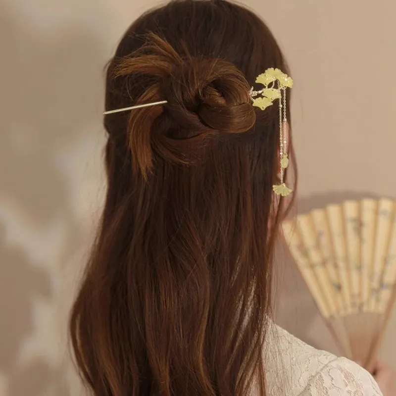 Pink Empress Alloy Hairpins Women's-1