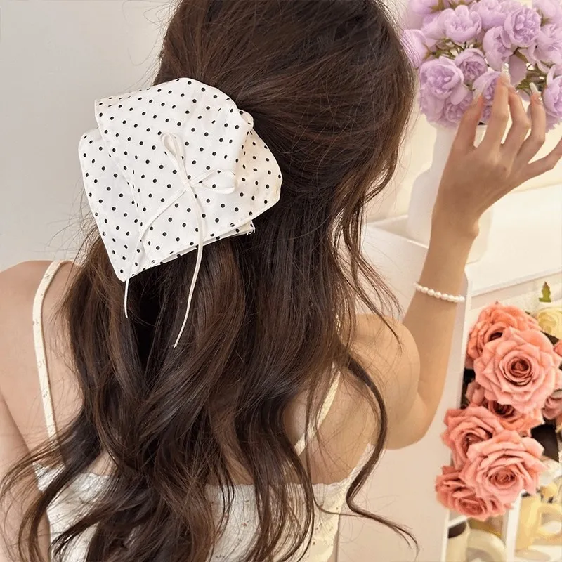 Pink Empress Fabric Hair Tie Women's-3