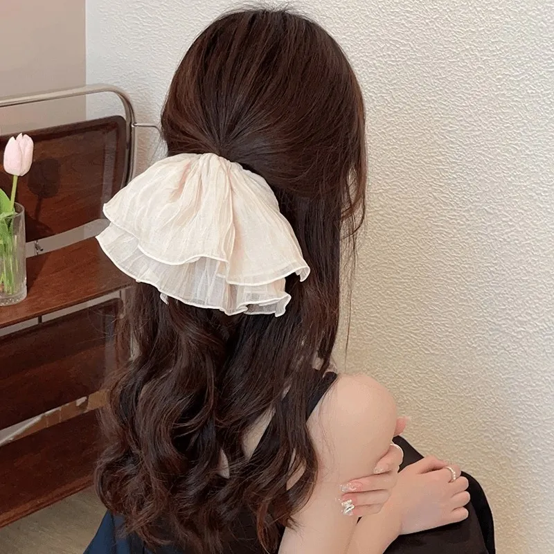 Pink Empress Fabric Hair Tie Women's-2