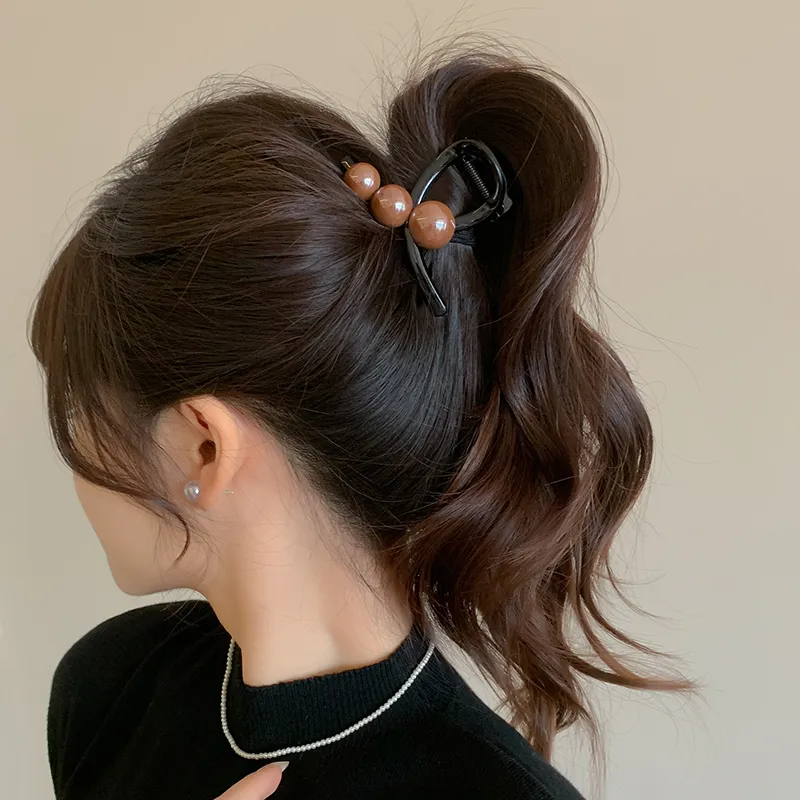 Pink Empress Acrylic Hair Clips Women's-1