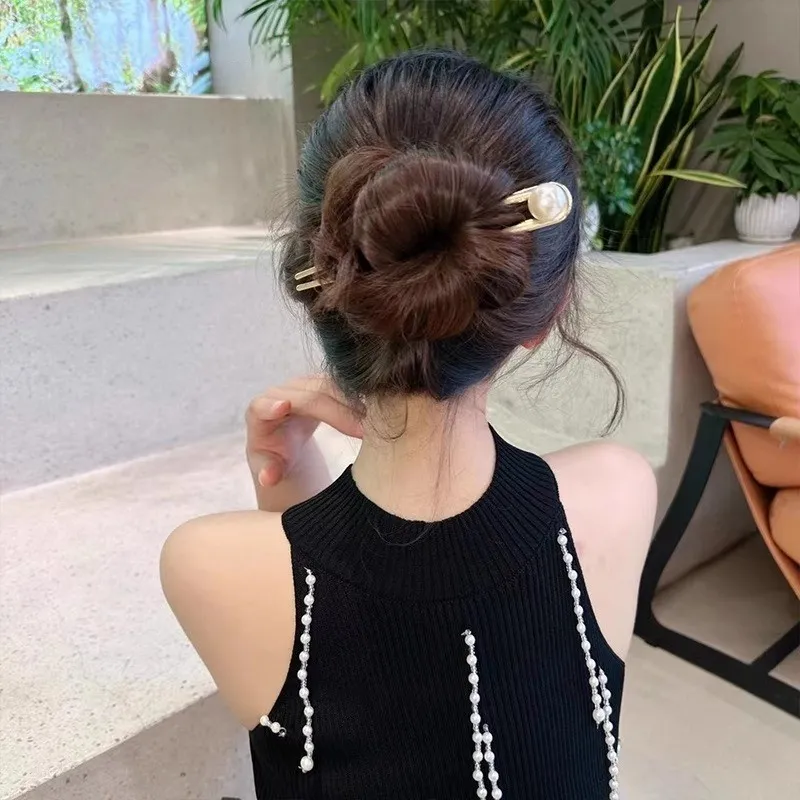 Pink Empress Alloy Hairpins Women's-2
