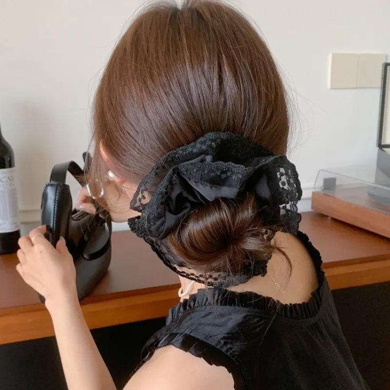 Pink Empress Fabric Hair Tie Women's-1