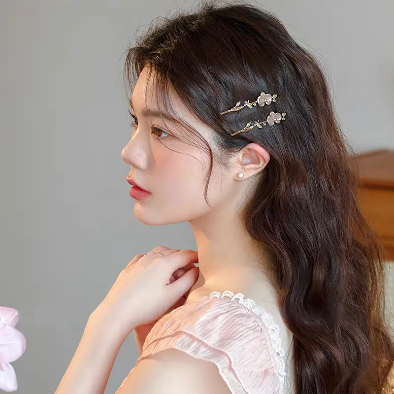 Pink Empress Alloy Hair Clips Women's-4