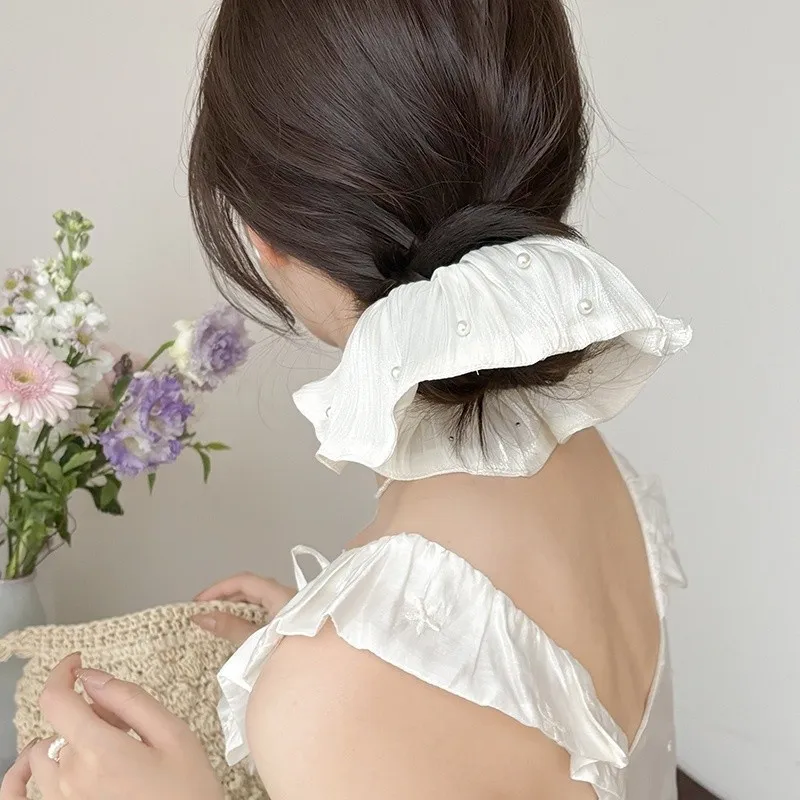 Pink Empress Fabric Hair Tie Women's-4