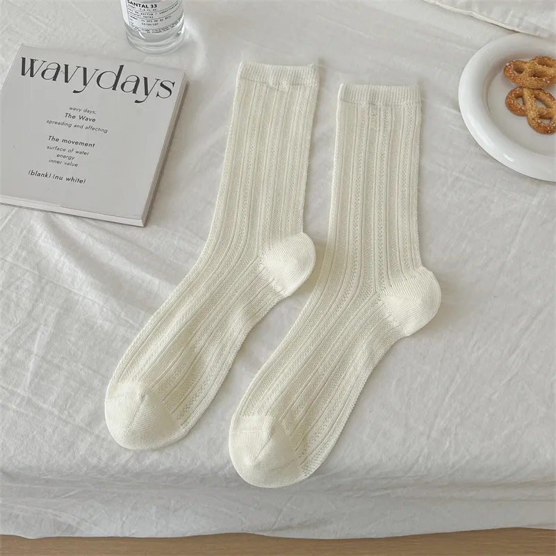 Gentle Welcome Mid Calf Socks Unisex Combo Set-12