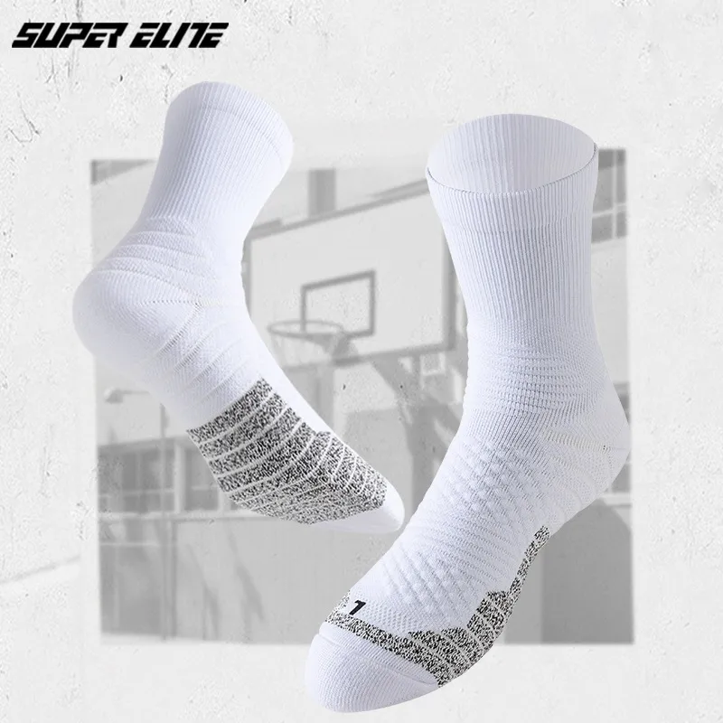 Gentle Welcome Basketball Socks Men's 1 Pack-15