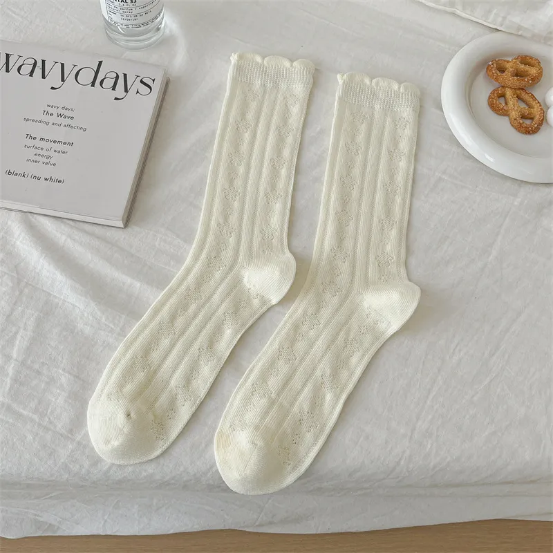 Gentle Welcome Mid Calf Socks Unisex Combo Set-8