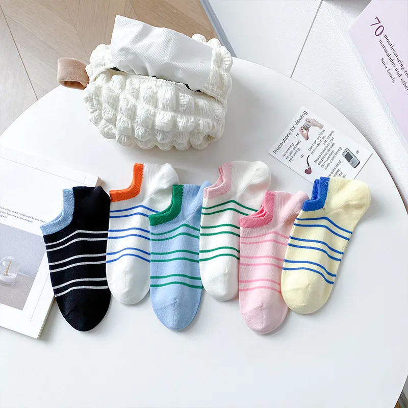 Gentle Welcome No Show Socks Women's 6 Pack-1
