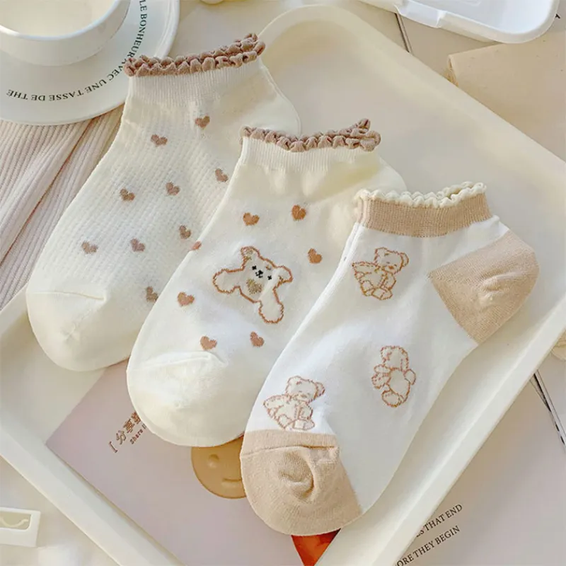 Gentle Welcome Ankle Socks Unisex 5 Pack-3
