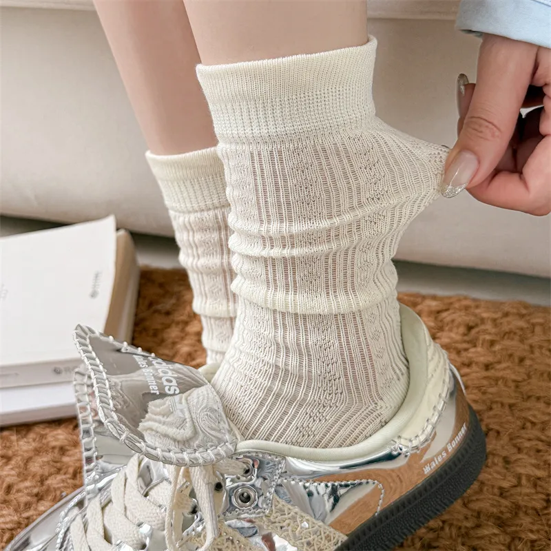 Gentle Welcome Mid Calf Socks Unisex Combo Set-14