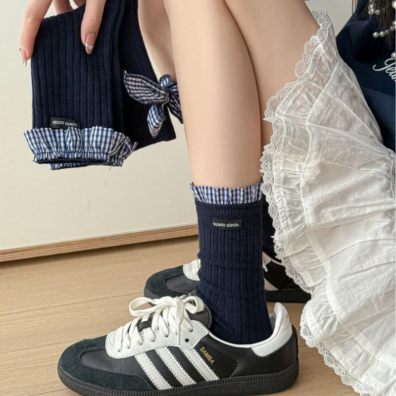 Gentle Welcome Mid Calf Socks Unisex 1 Pack-7