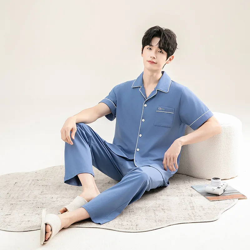 O'MESIK Men Pajama Sets-4