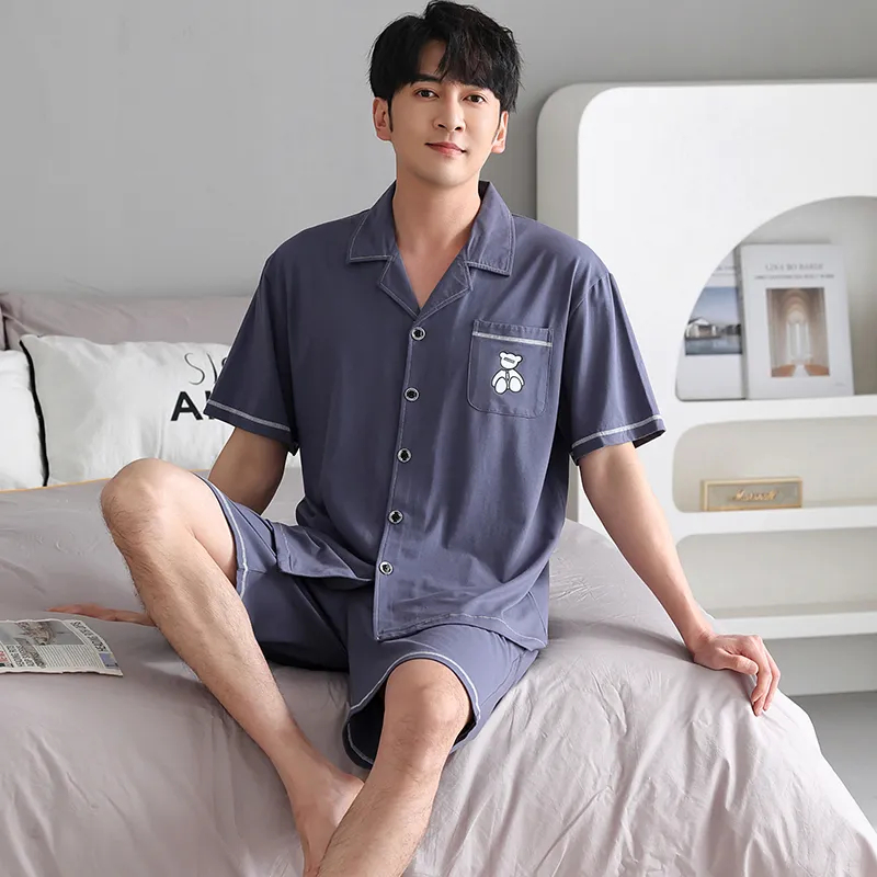 O'MESIK Men Pajama Sets-4
