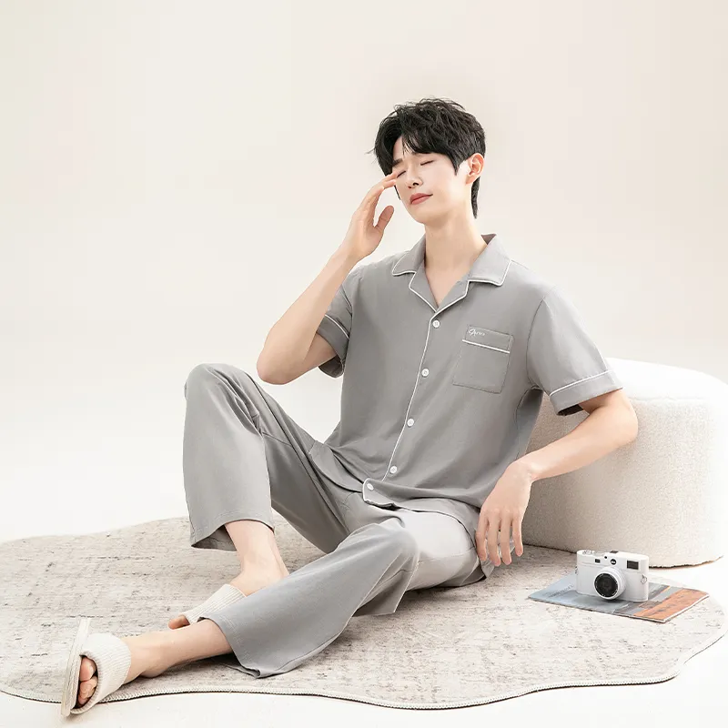 O'MESIK Men Pajama Sets-5