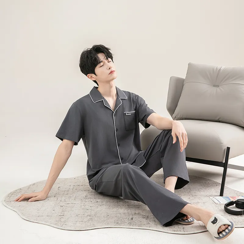 O'MESIK Men Pajama Sets-4