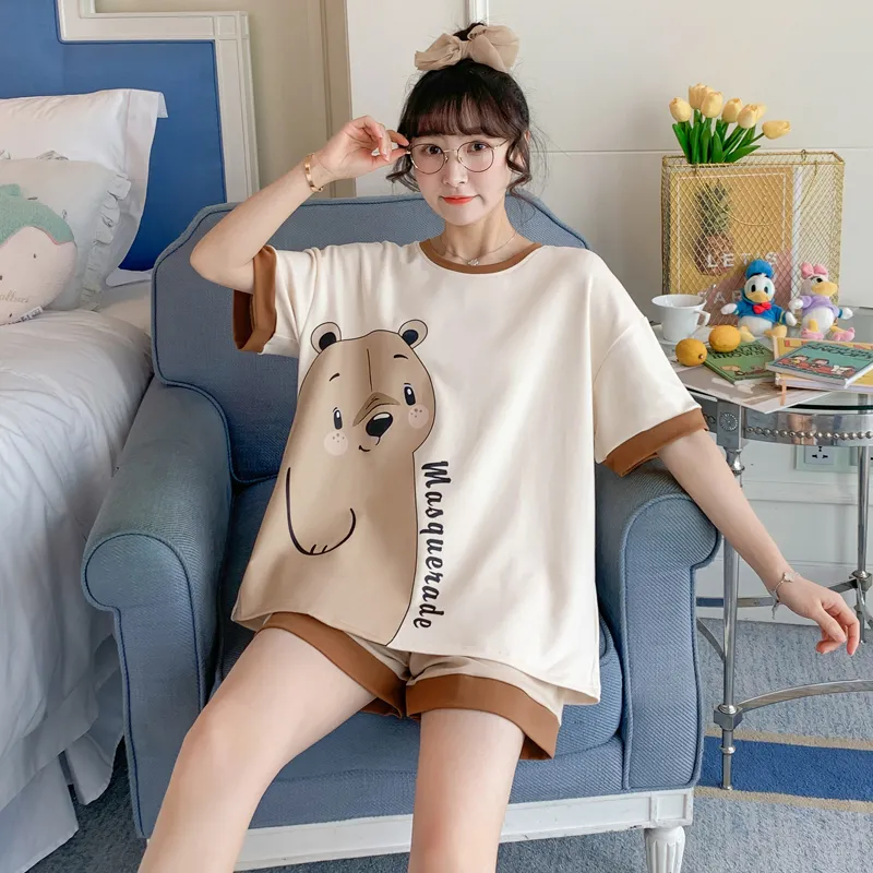 O'MESIK Pajama Set Women's Brown-3