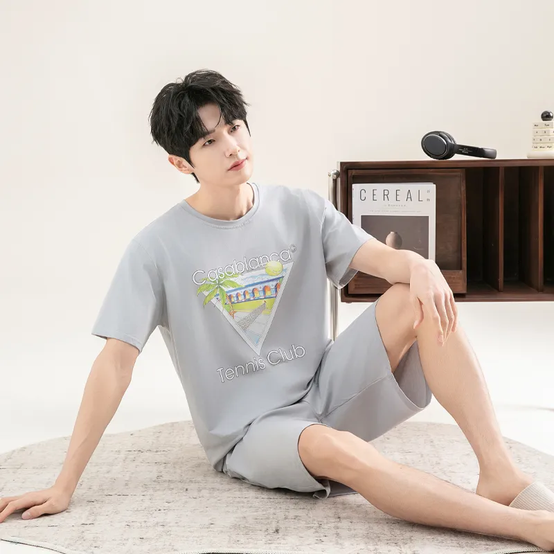 O'MESIK Men Pajama Sets-4